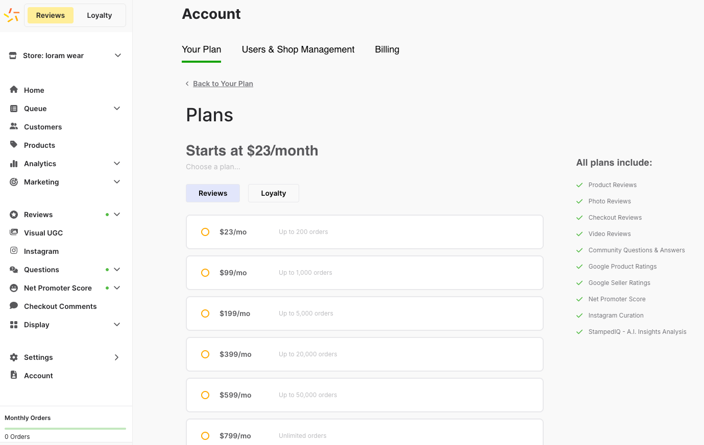 Plan Adjustments